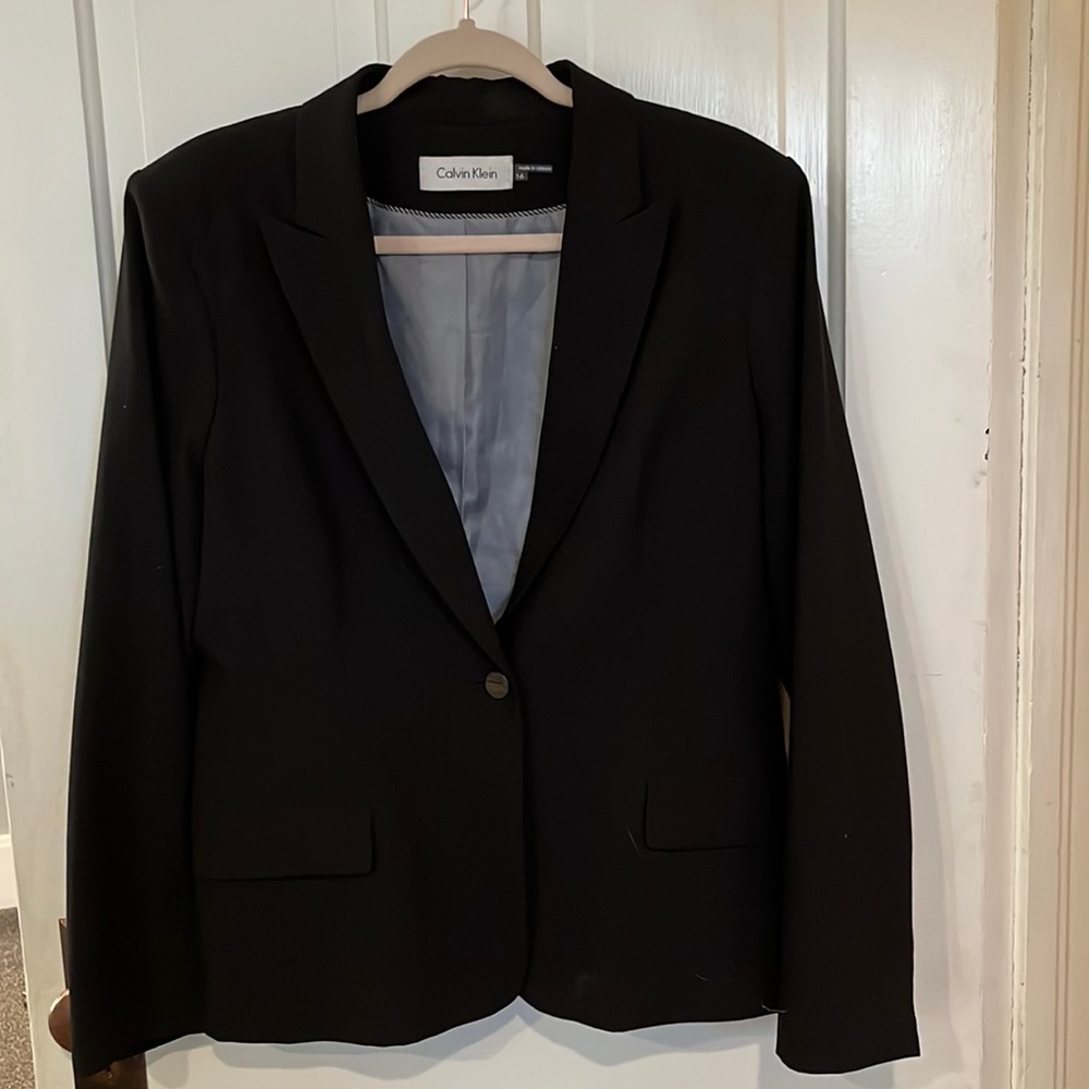Single Breasted Calvin Klein Blazer